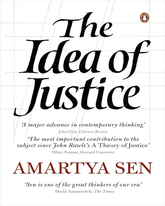The Idea Of Justice by Amartya Sen by Amartya Sen [Paperback] - versoz.com