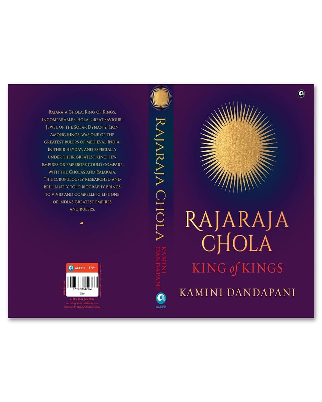 Rajaraja Chola:King of Kings by Kamini Dandapani [Hardcover] - versoz.com