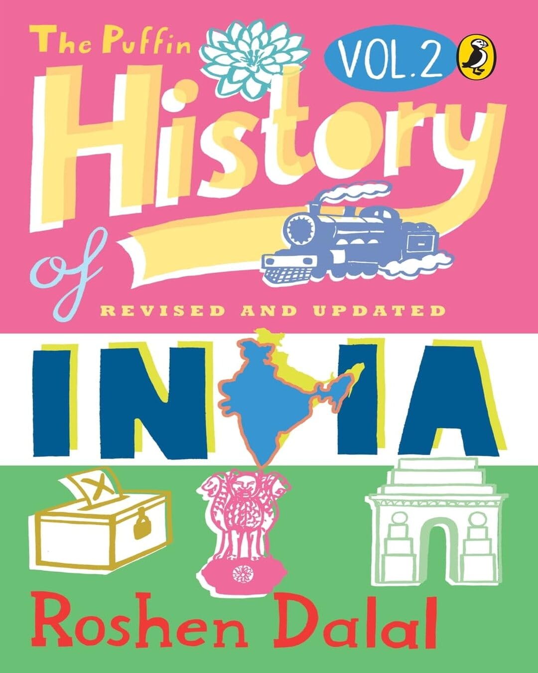 Puffin History Of India Volume 2 by Roshen Dalal [Paperback] - versoz.com