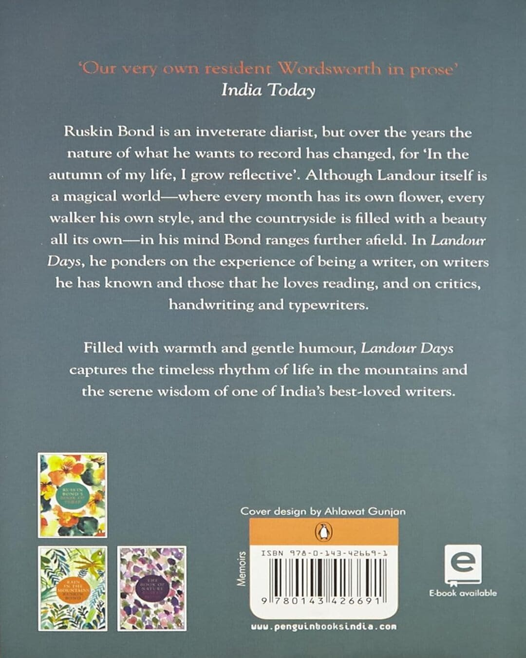 Landour Days by Ruskin Bond [Paperback]