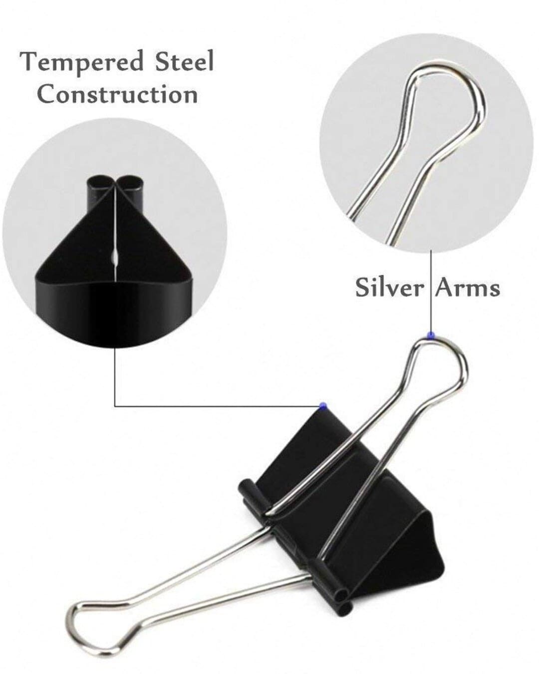 Binder Clips | Black - versoz.com