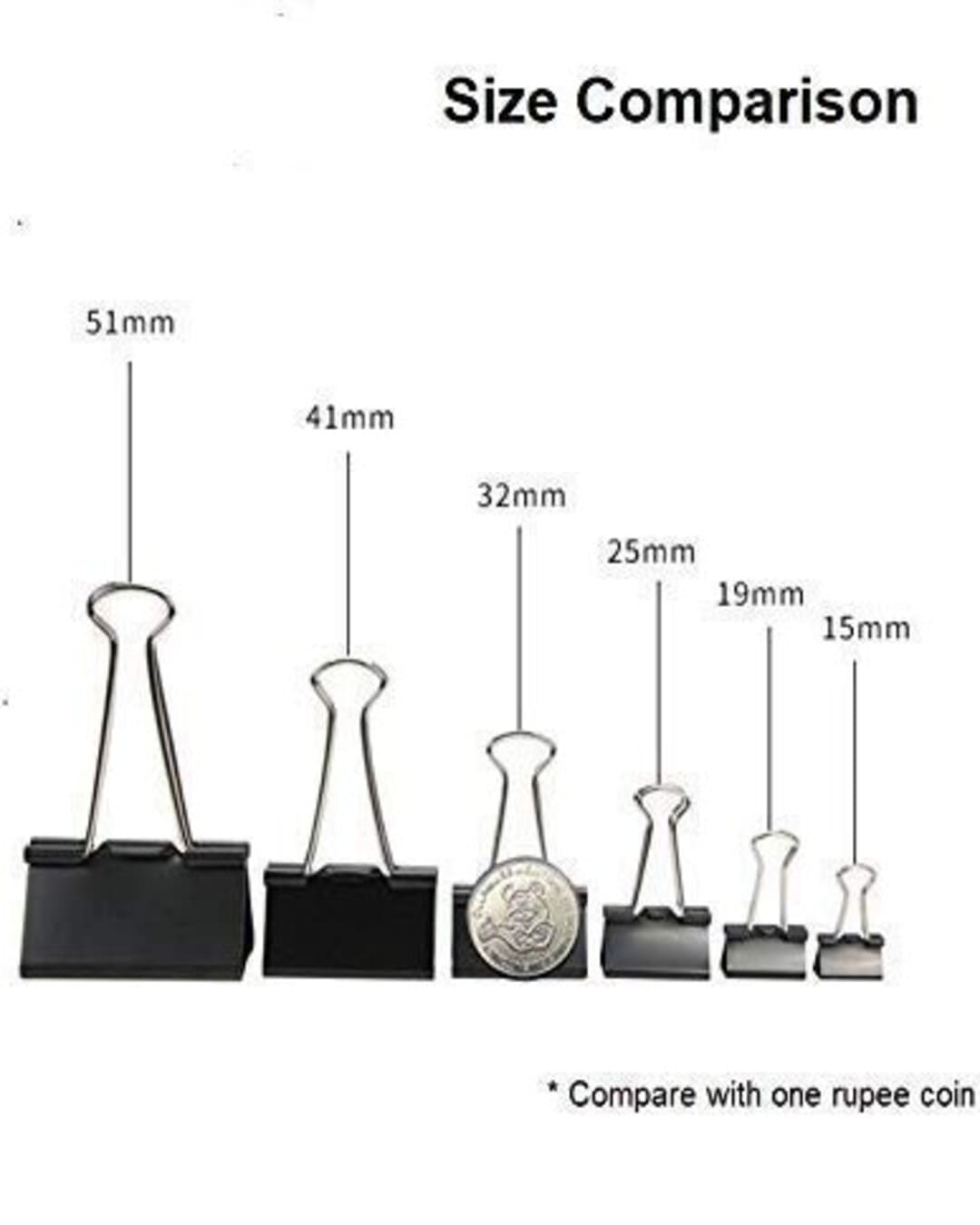 Binder Clips | Black - versoz.com