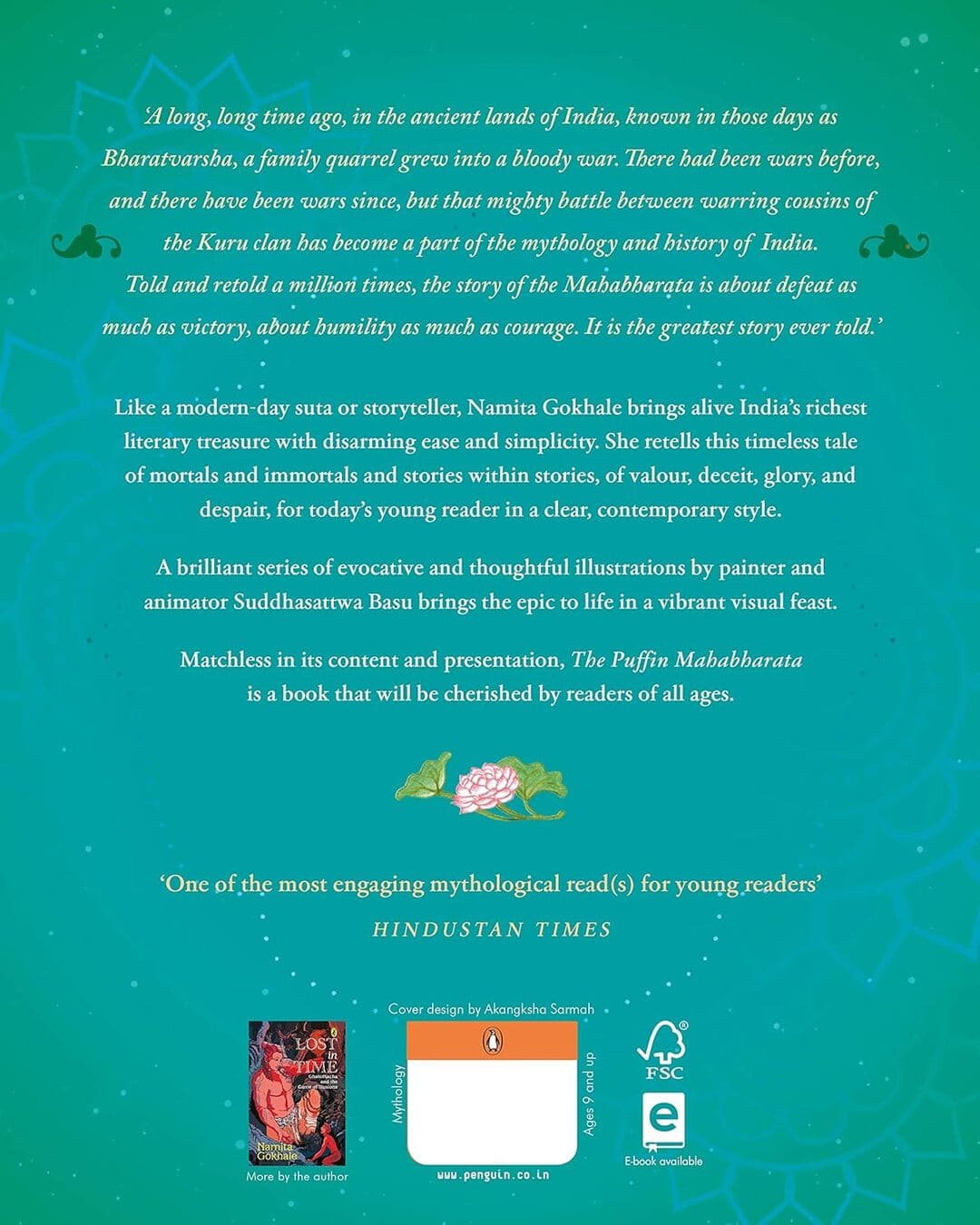 The Puffin Mahabharata by Namita Gokhale [Paperback] - versoz.com