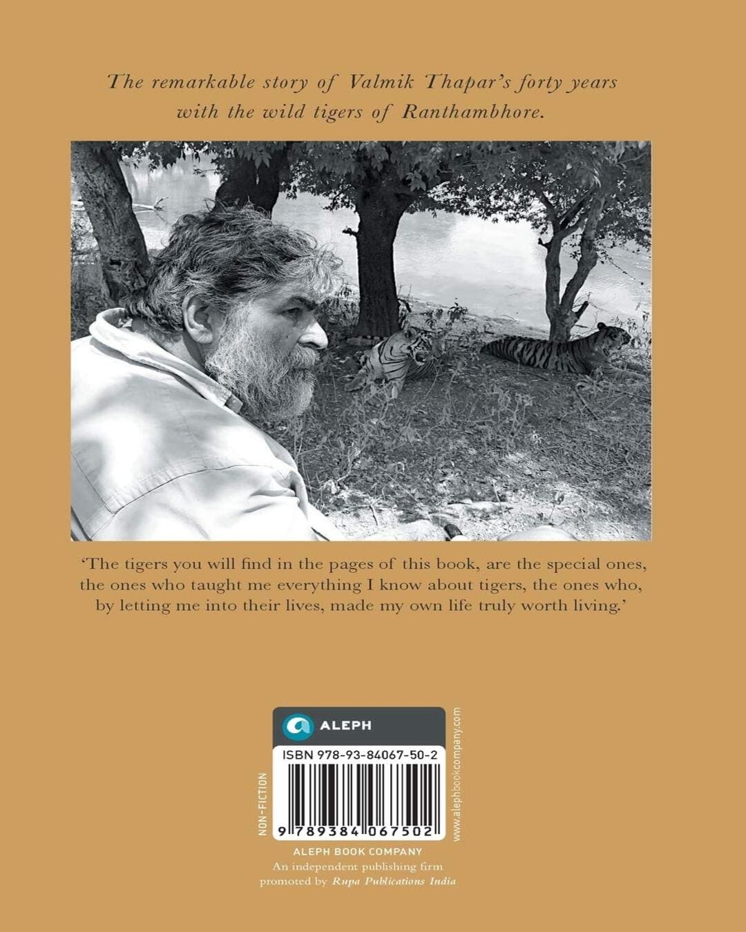 Living with Tigers by Valmik Thapar [Hardcover] - versoz.com