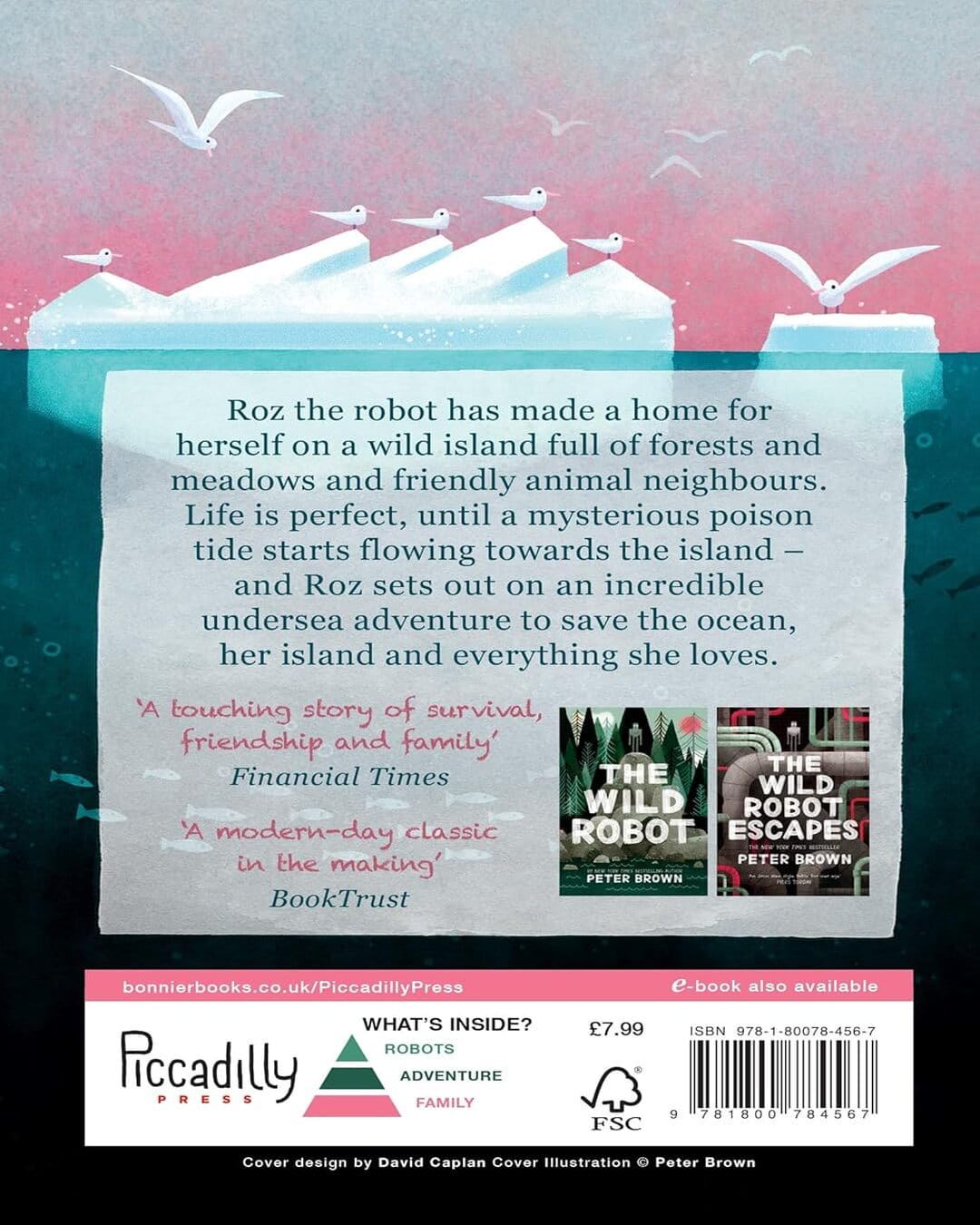 The Wild Robot Protects by Peter Brown [Paperback] - versoz.com