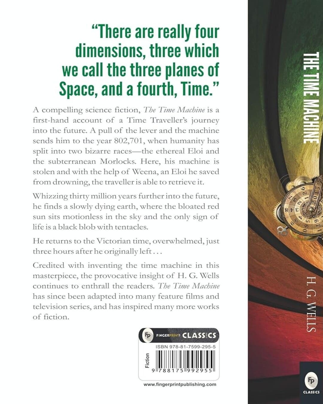 The Time Machine by H. G. Wells [Paperback] - versoz.com
