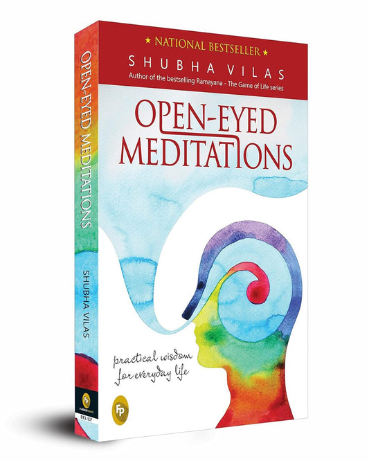 Open-Eyed Meditations: Practical Wisdom for Everyday Life by Shubha Vilas [Paperback] - versoz.com