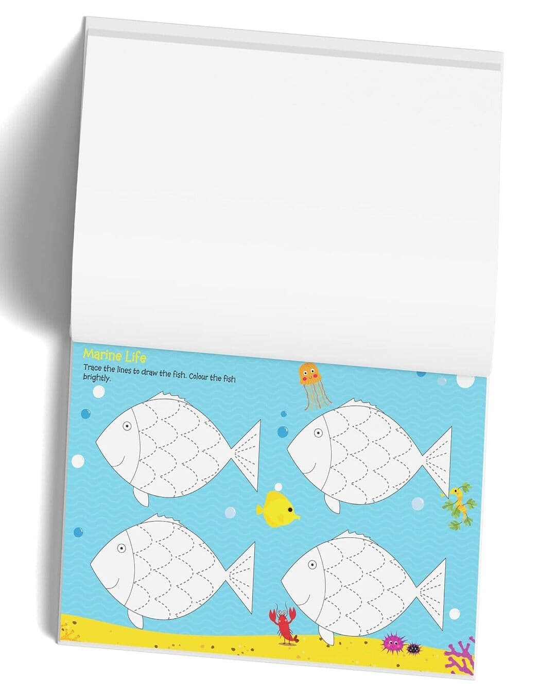 Pencil Control Super Activity Book : Activity Book for children by Wonder House Books [Paperback]