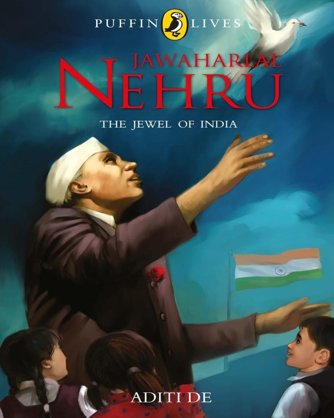 Puffin Lives : Jawaharlal Nehru by De, Aditi [Paperback] - versoz.com