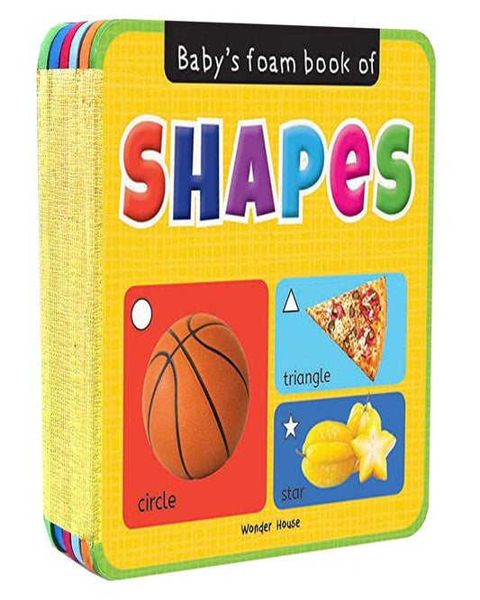 Babys Foam Book of Shapes (Babys Foam Books) by Wonder House Books [Board book]