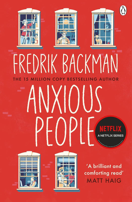 Anxious People by Fredrik Backman [Paperback] - versoz.com