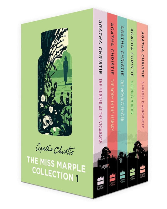 The Miss Marple Collection 1 (Books 1-5) by Agatha Christie [Paperback Box Set]