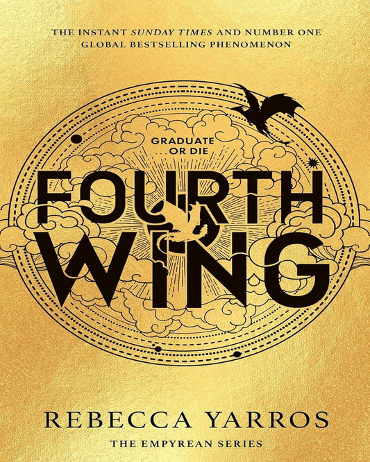 Fourth Wing by Rebecca Yarros [Hardcover] - versoz.com