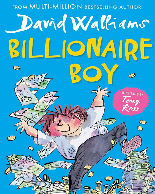 BILLIONAIRE BOY David Walliams (Author), Tony Ross (Illustrator) [Paperback] - versoz.com