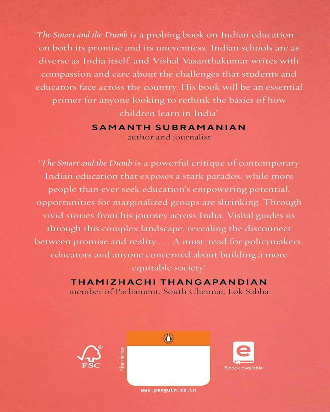 The Smart and the Dumb: The Politics of Education in India by Vishal Vasanthakumar [Hardcover] - versoz.com