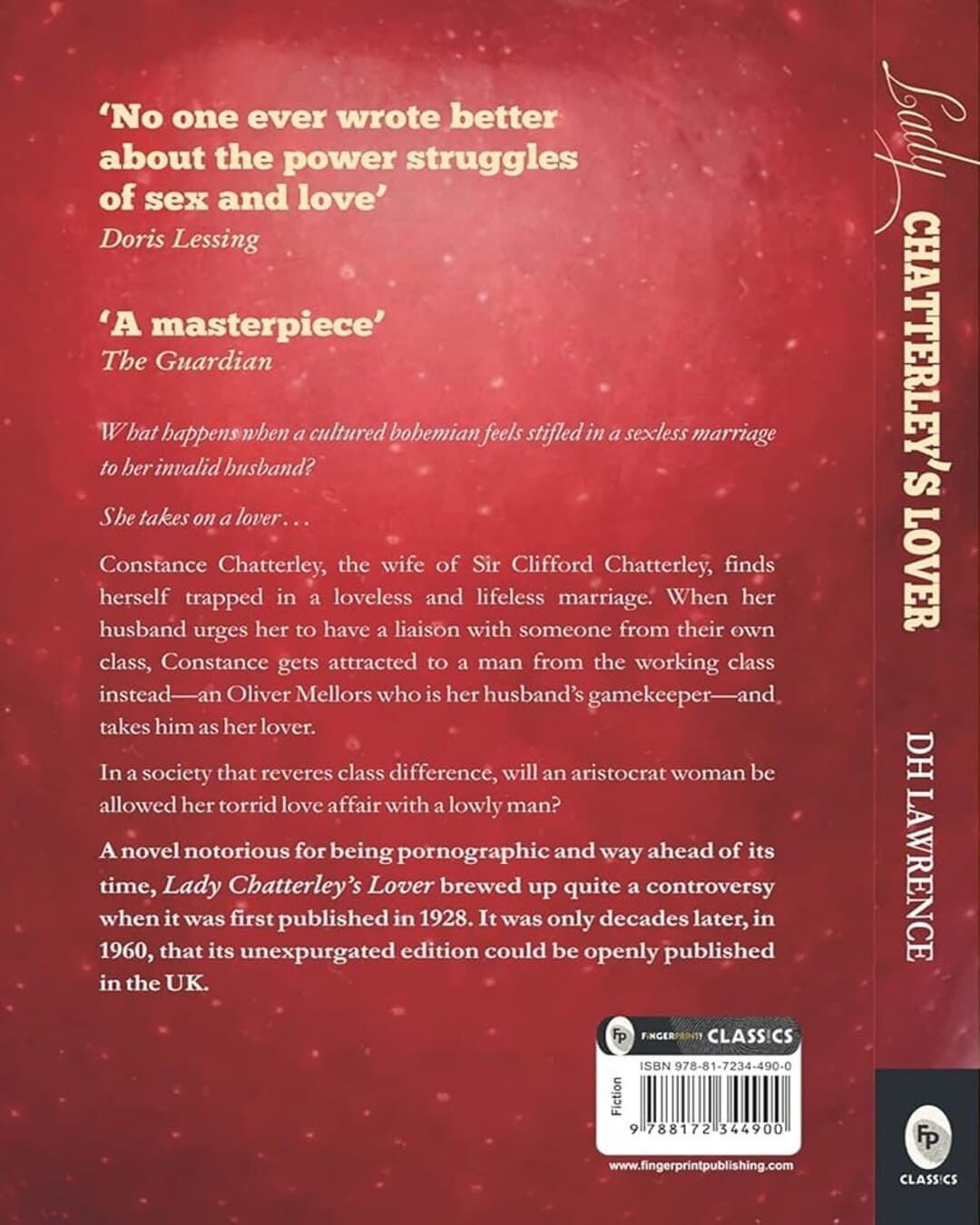 Lady Chatterley's Lover by D H Lawrence [Paperback] - versoz.com