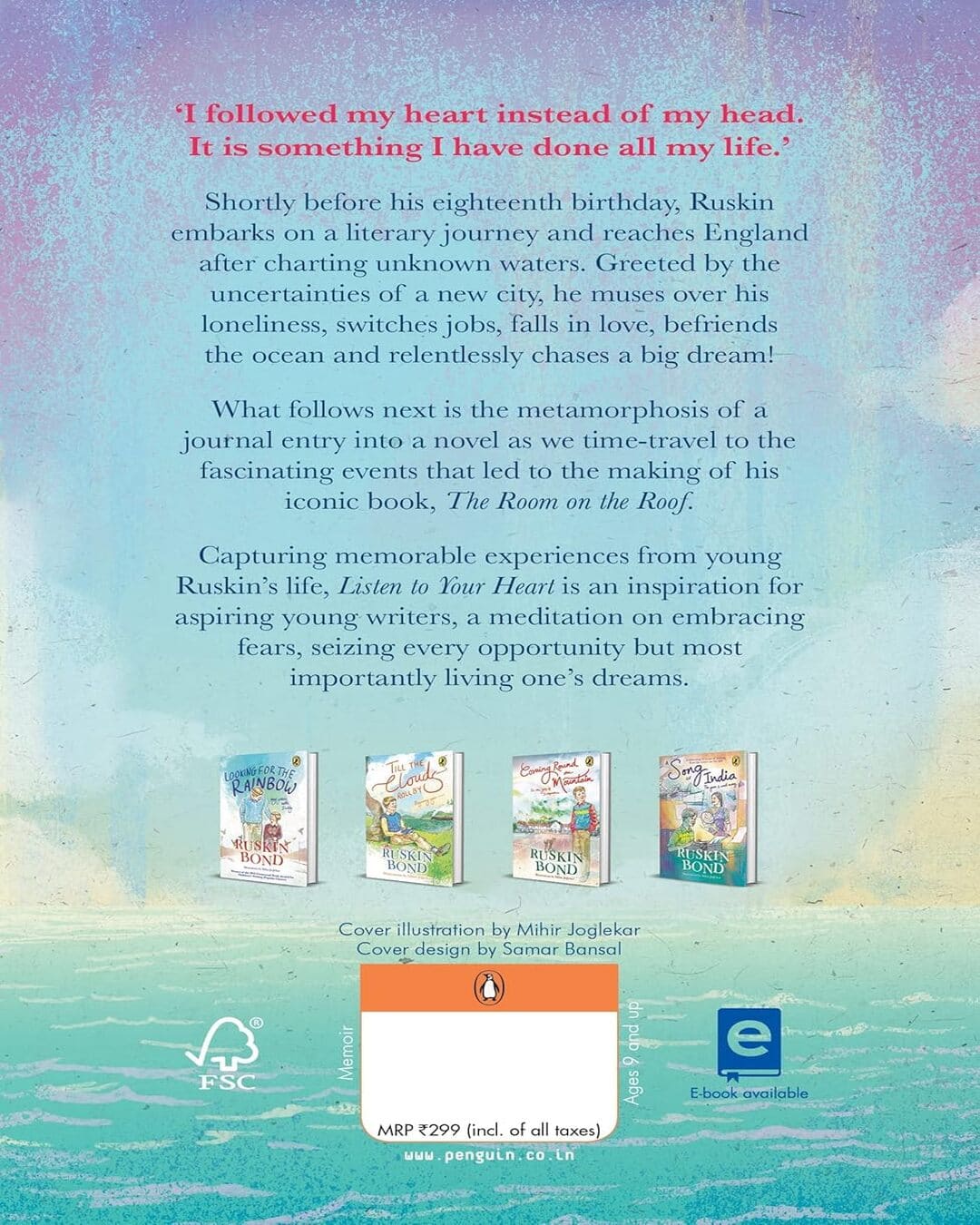 Listen To Your Heart: The London Adventure by Ruskin Bond [Hardcover] - versoz.com