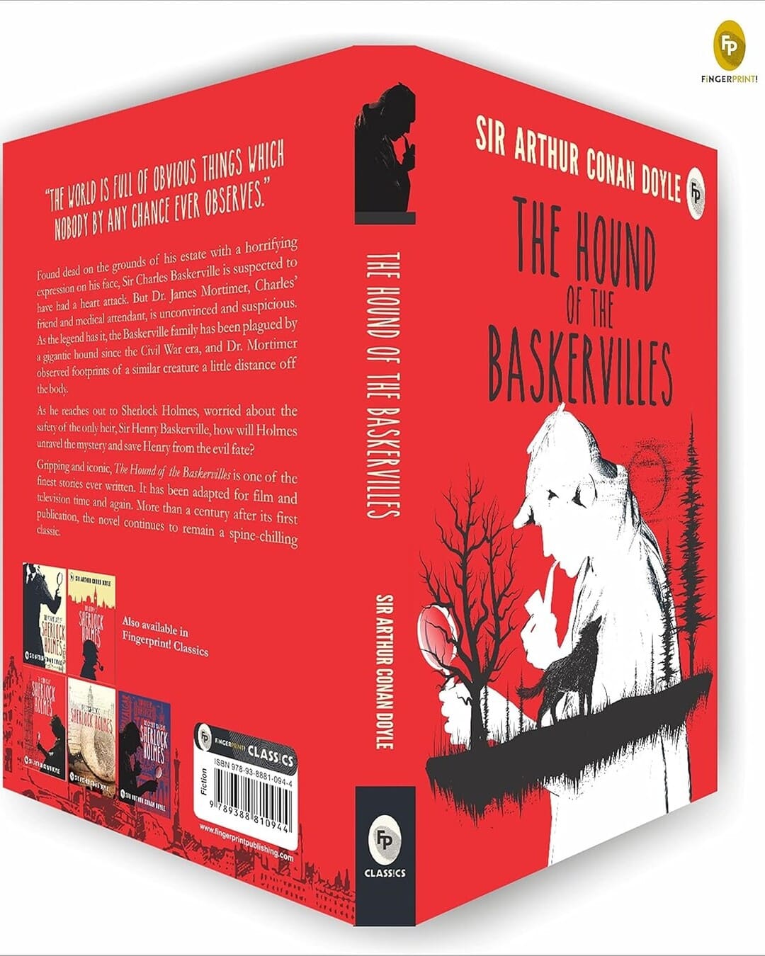 The Hound of the Baskervilles by Sir Arthur Conan Doyle [Paperback]