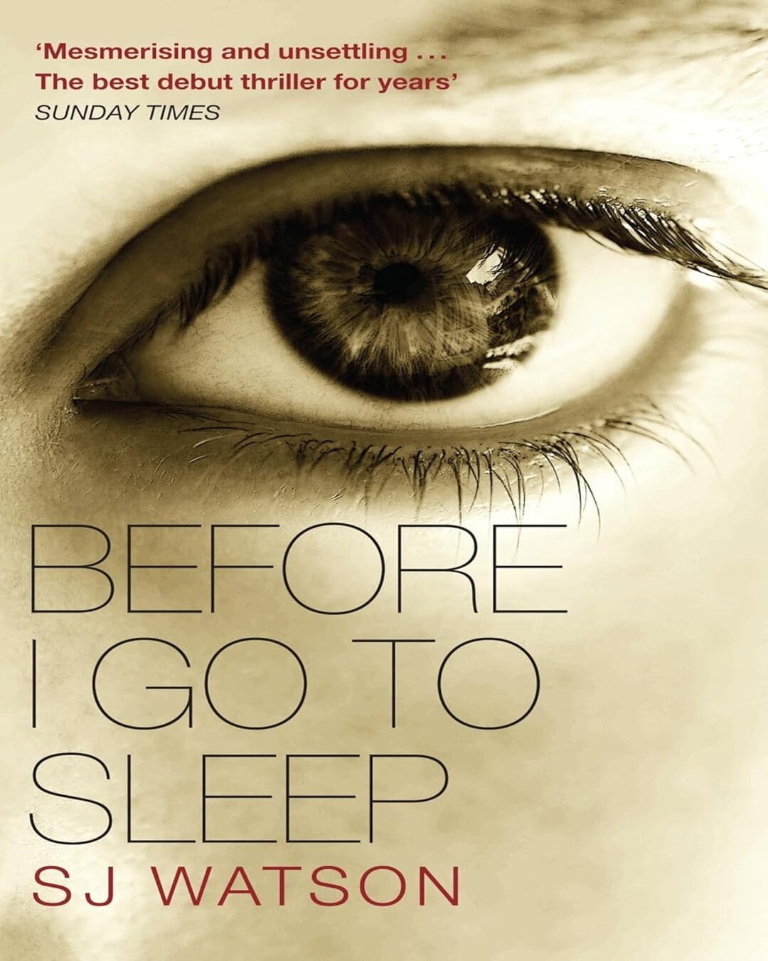 Before I Go to Sleep by S J Watson [Paperback] - versoz.com