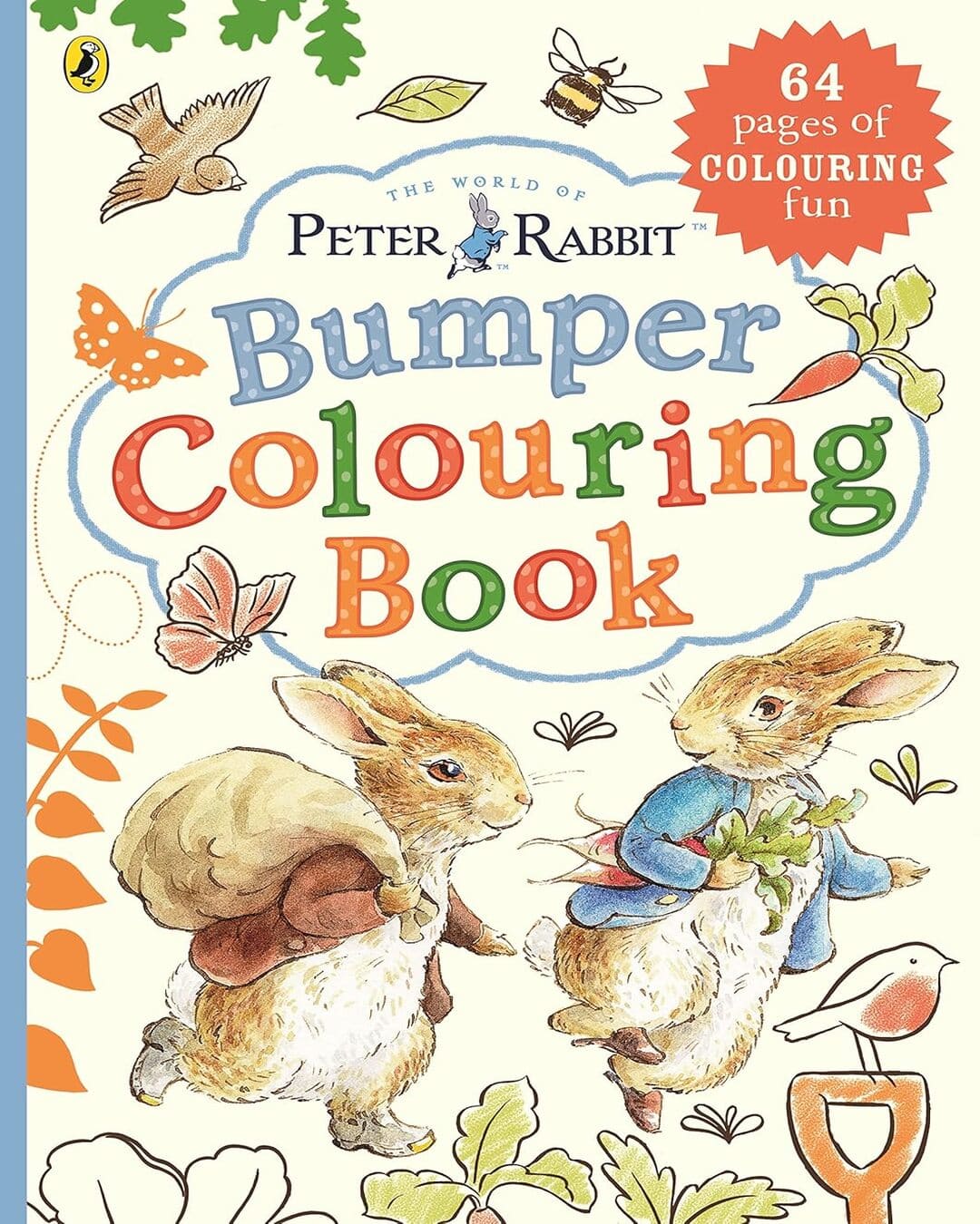 Peter Rabbit Bumper Colouring Book by Potter, Beatrix [Paperback]