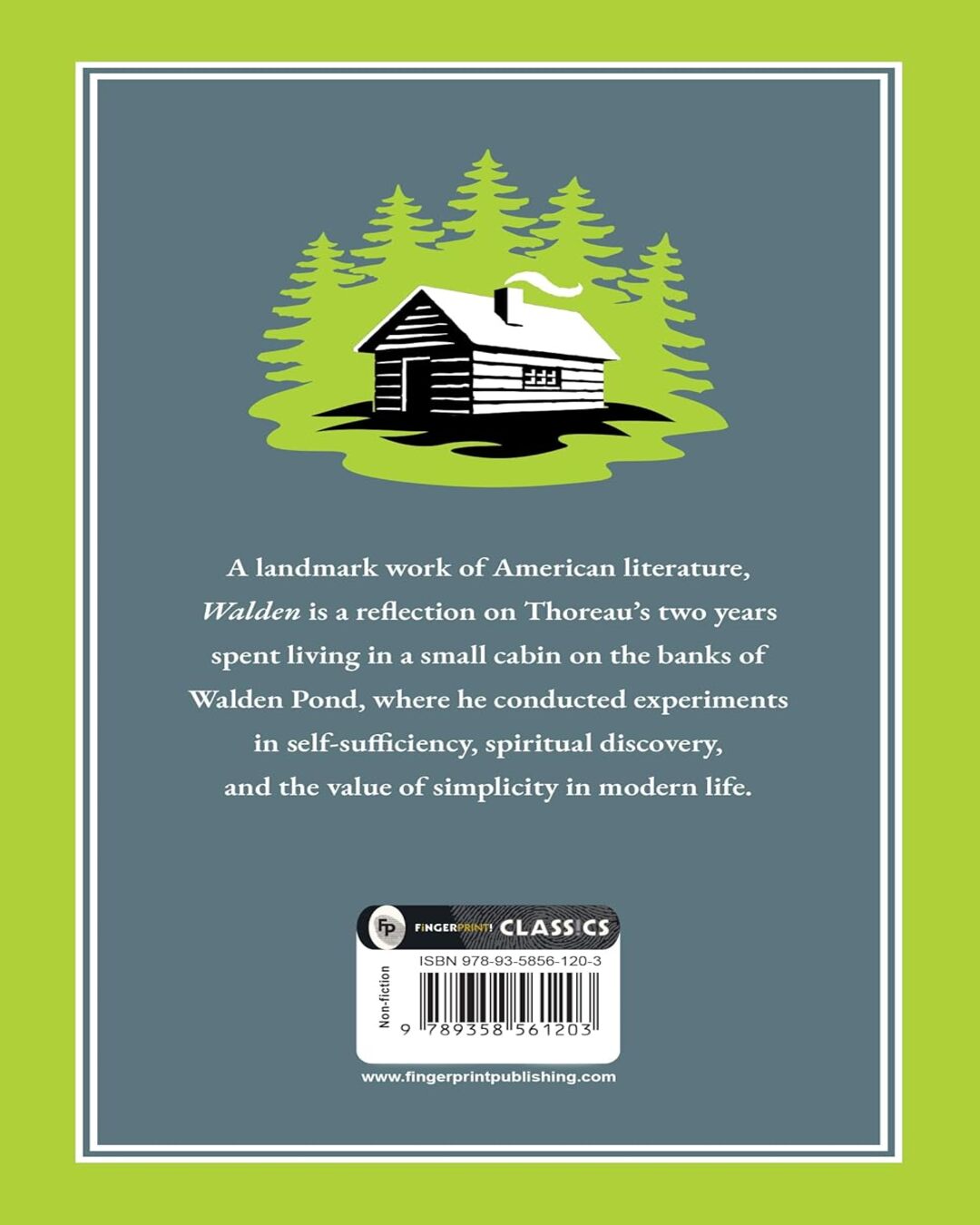 Walden - Classics by Henry David Thoreau [Paperback] - versoz.com