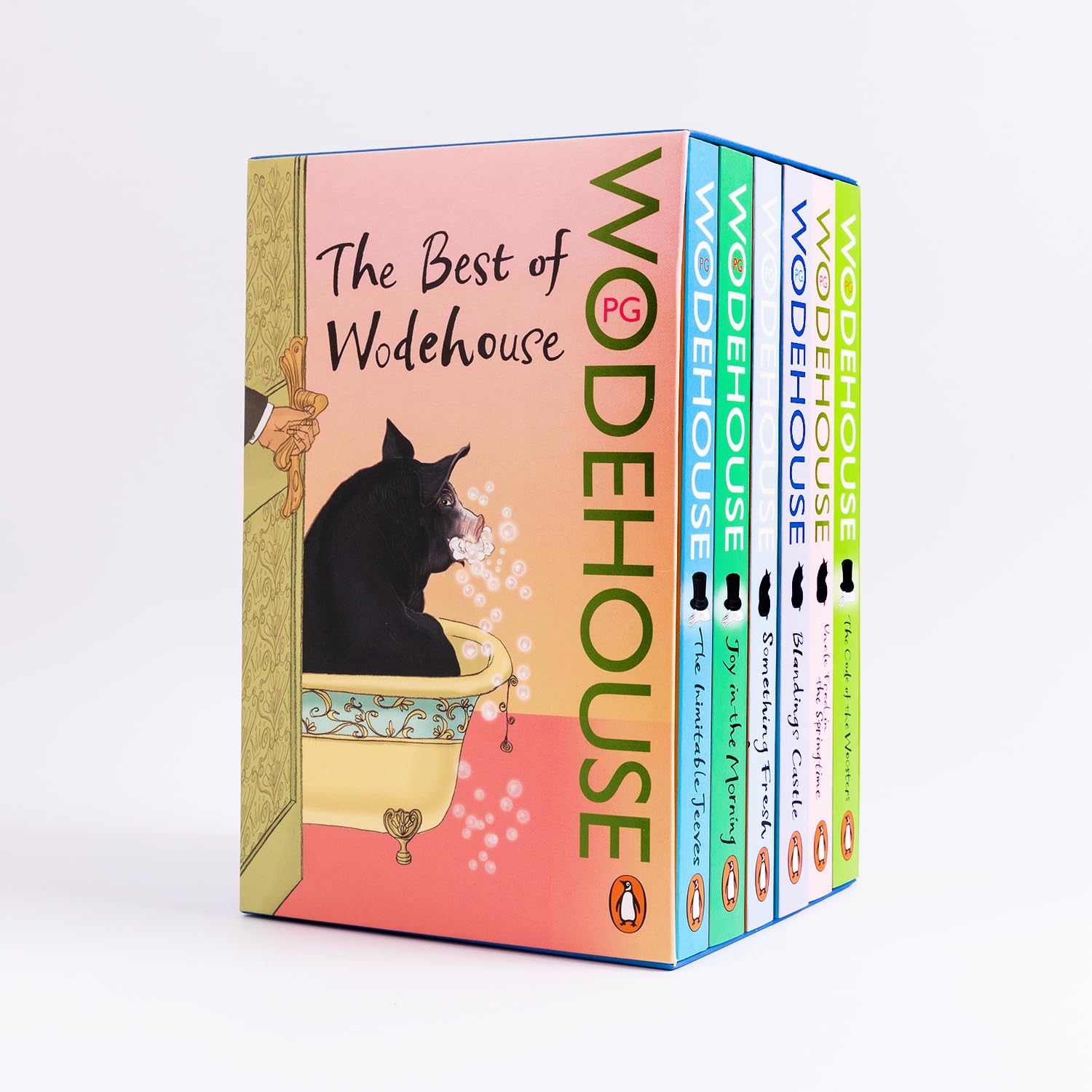 The Best of Wodehouse (6 Books Slipcase) by P.G. Wodehouse [Paperback] - versoz.com
