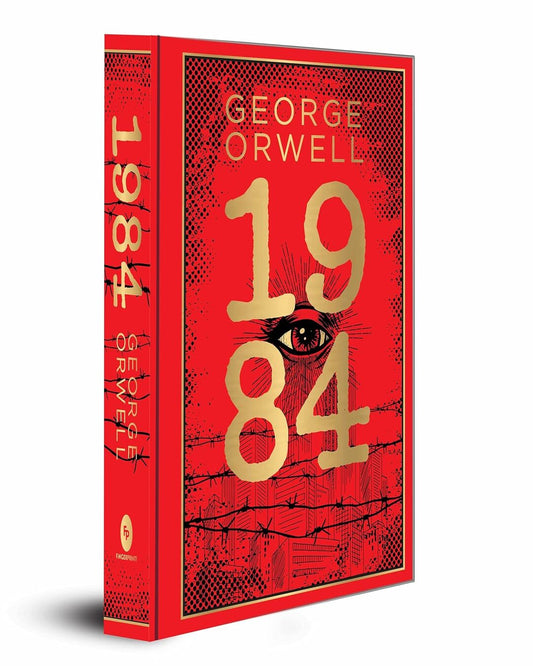 1984 (Deluxe Hardbound Edition) by GEORGE ORWELL [Hardcover] - versoz.com