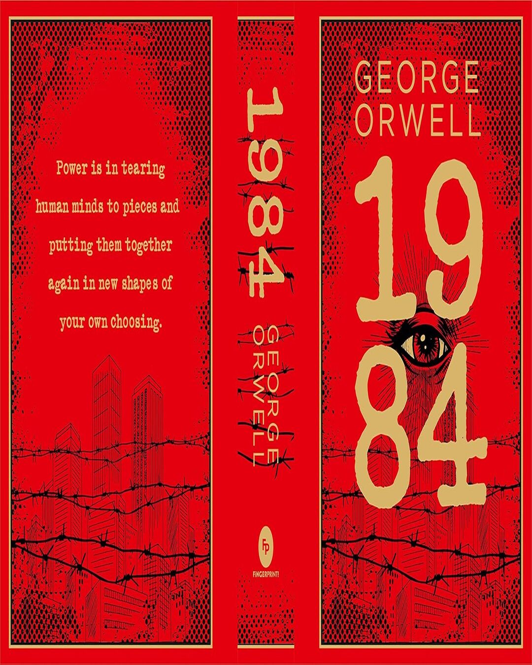 1984 (Deluxe Hardbound Edition) by GEORGE ORWELL [Hardcover] - versoz.com