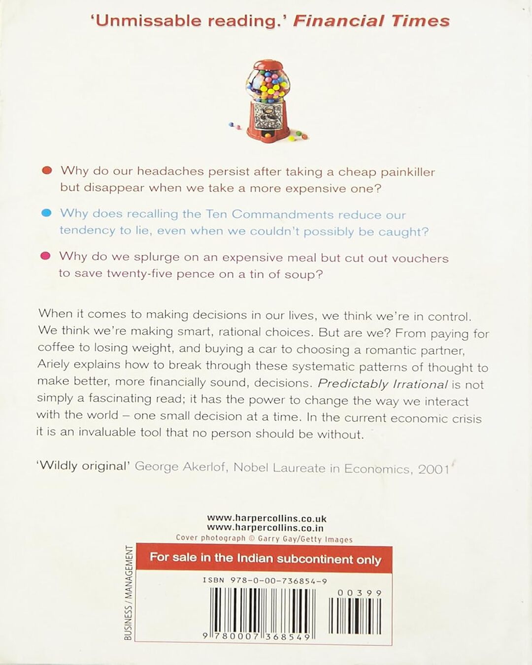 PREDICTABLY IRRATIONAL by DAN ARIRLY [Paperback] - versoz.com