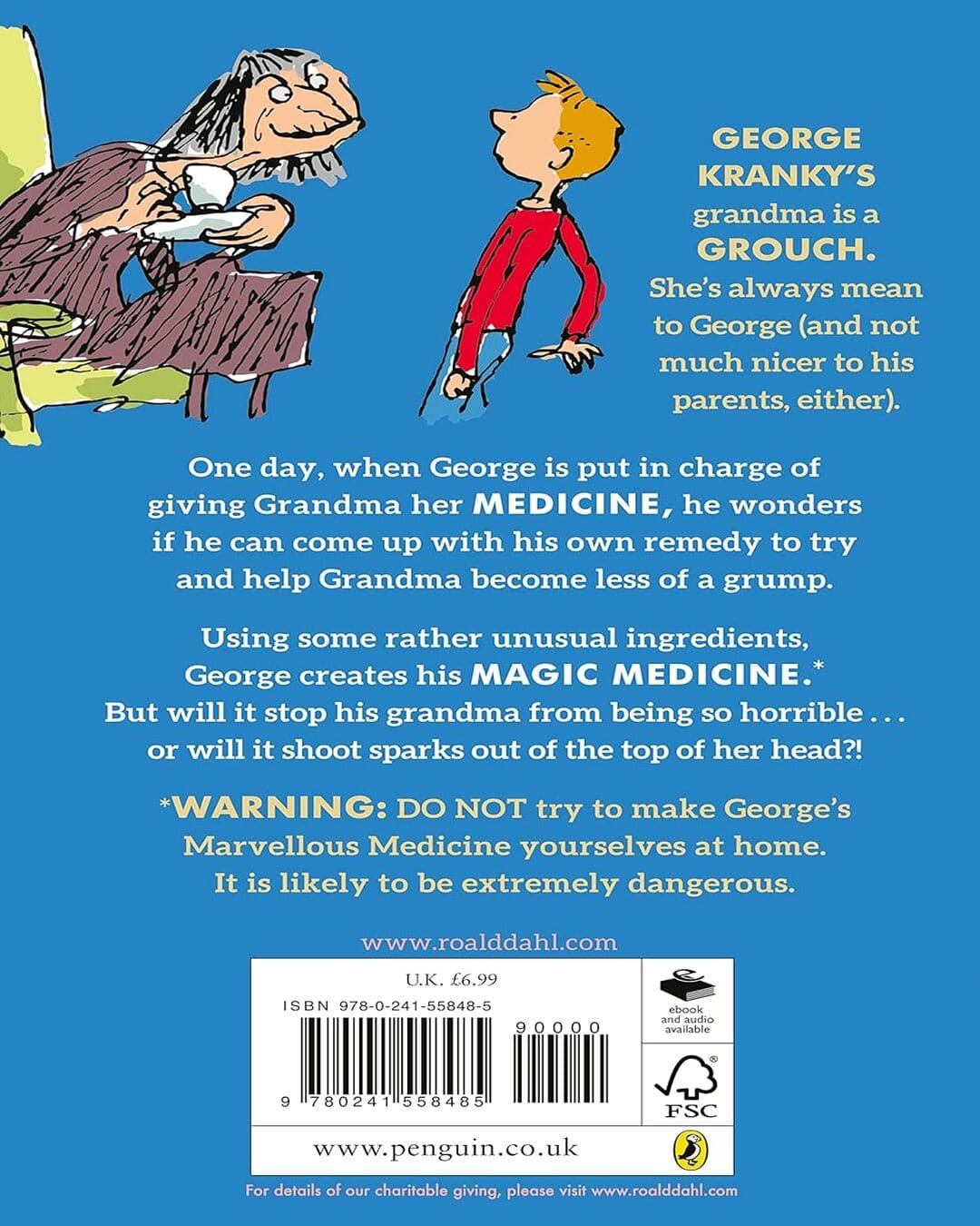 Georges Marvellous Medicine by Dahl, Roald [Paperback]