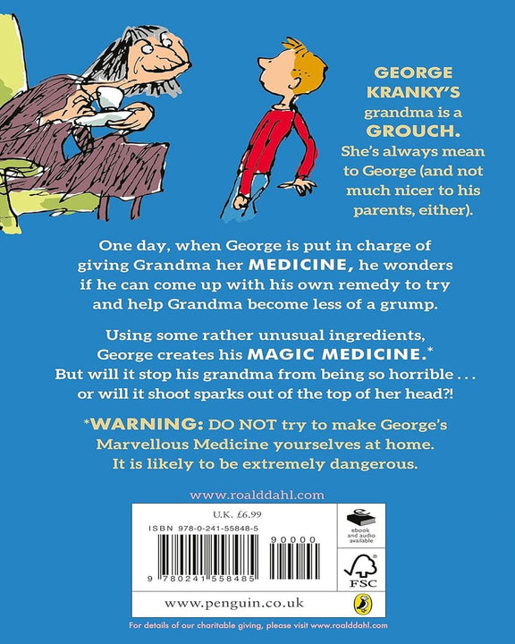 Georges Marvellous Medicine by Dahl, Roald [Paperback]