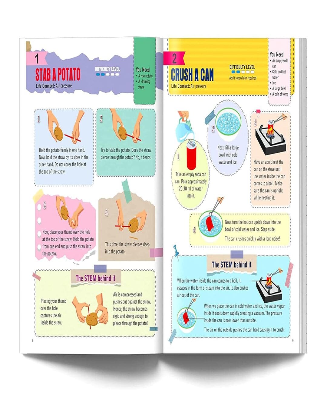 101 Science Experiments and Projects For Children [Paperb ack]