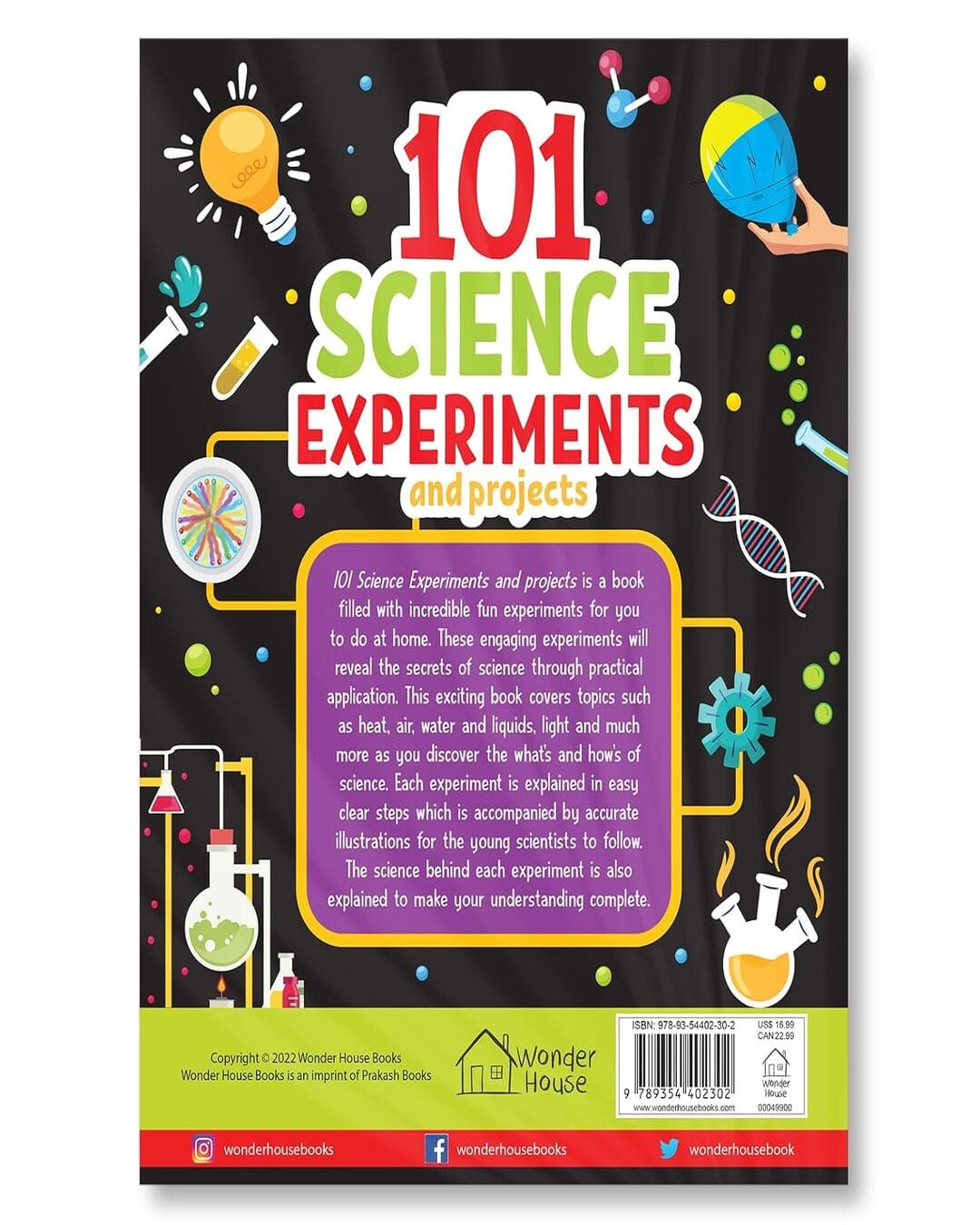 101 Science Experiments and Projects For Children [Paperb ack]