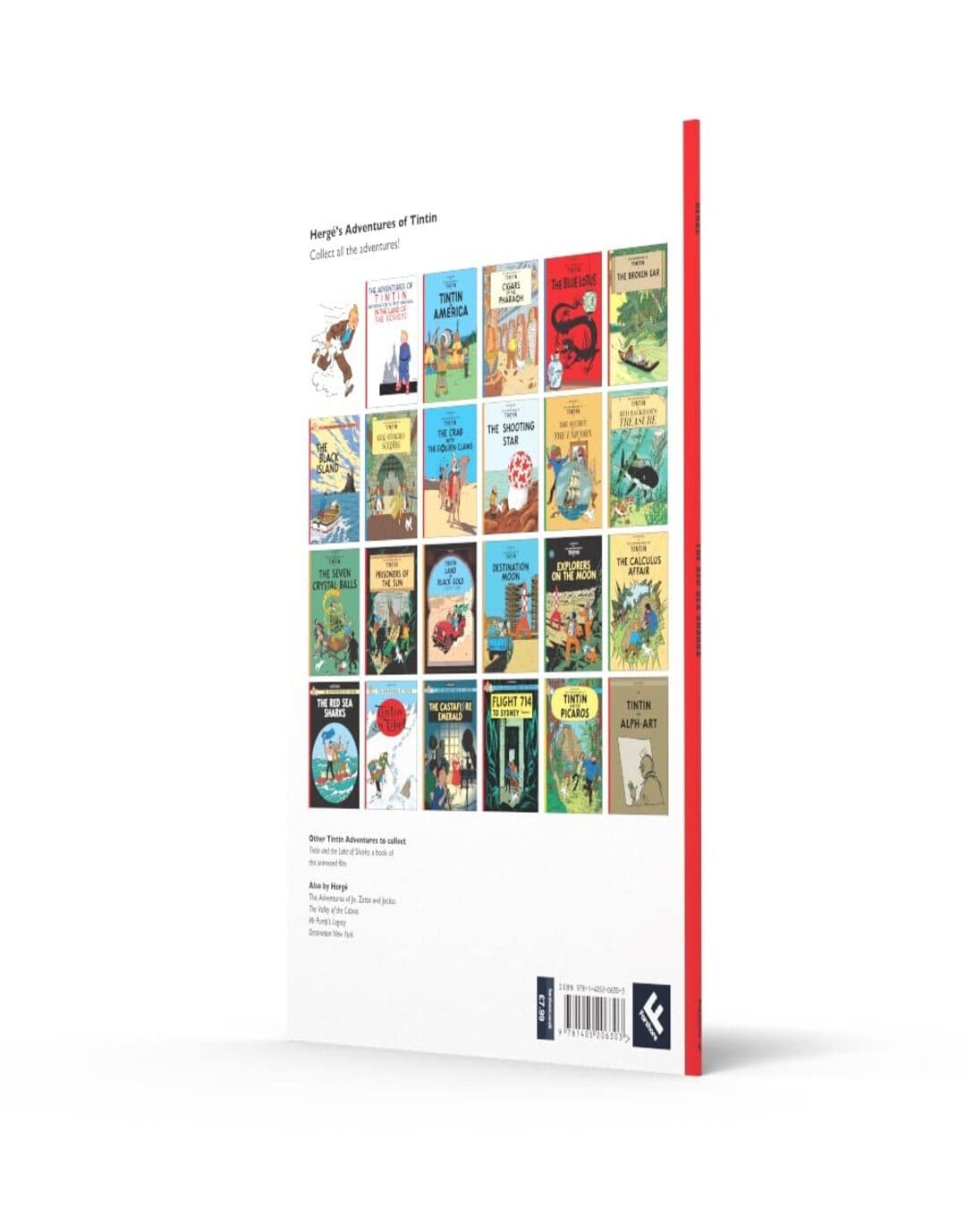 Tintin Red Sea Sharks Pb - 6 by Herge [Paperback] - versoz.com