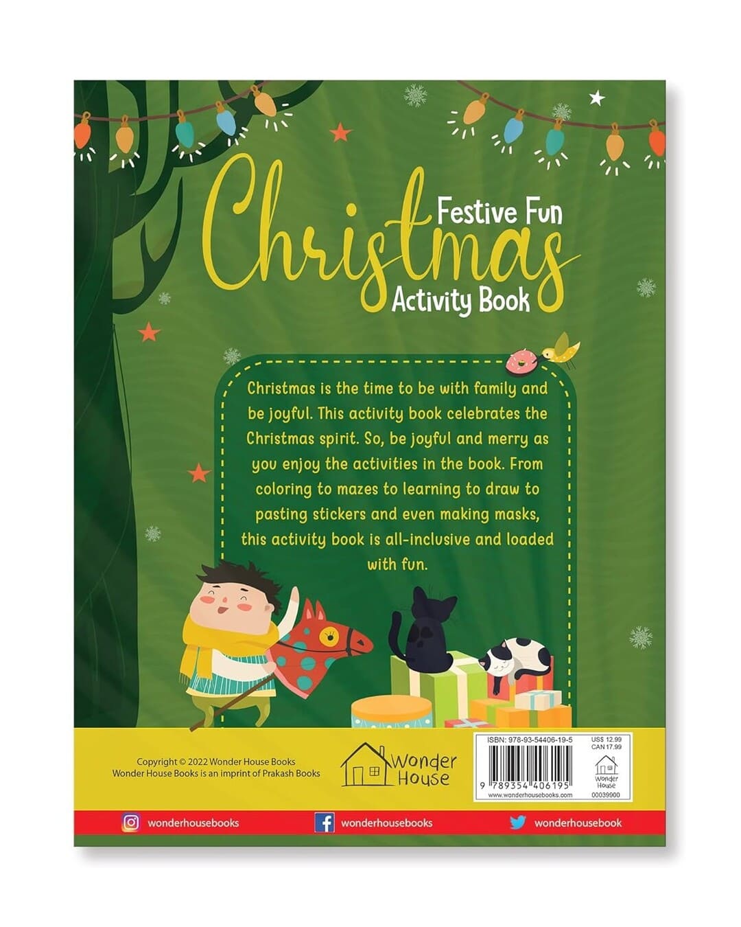 Christmas Activity Book : Festive Fun [Paperback]