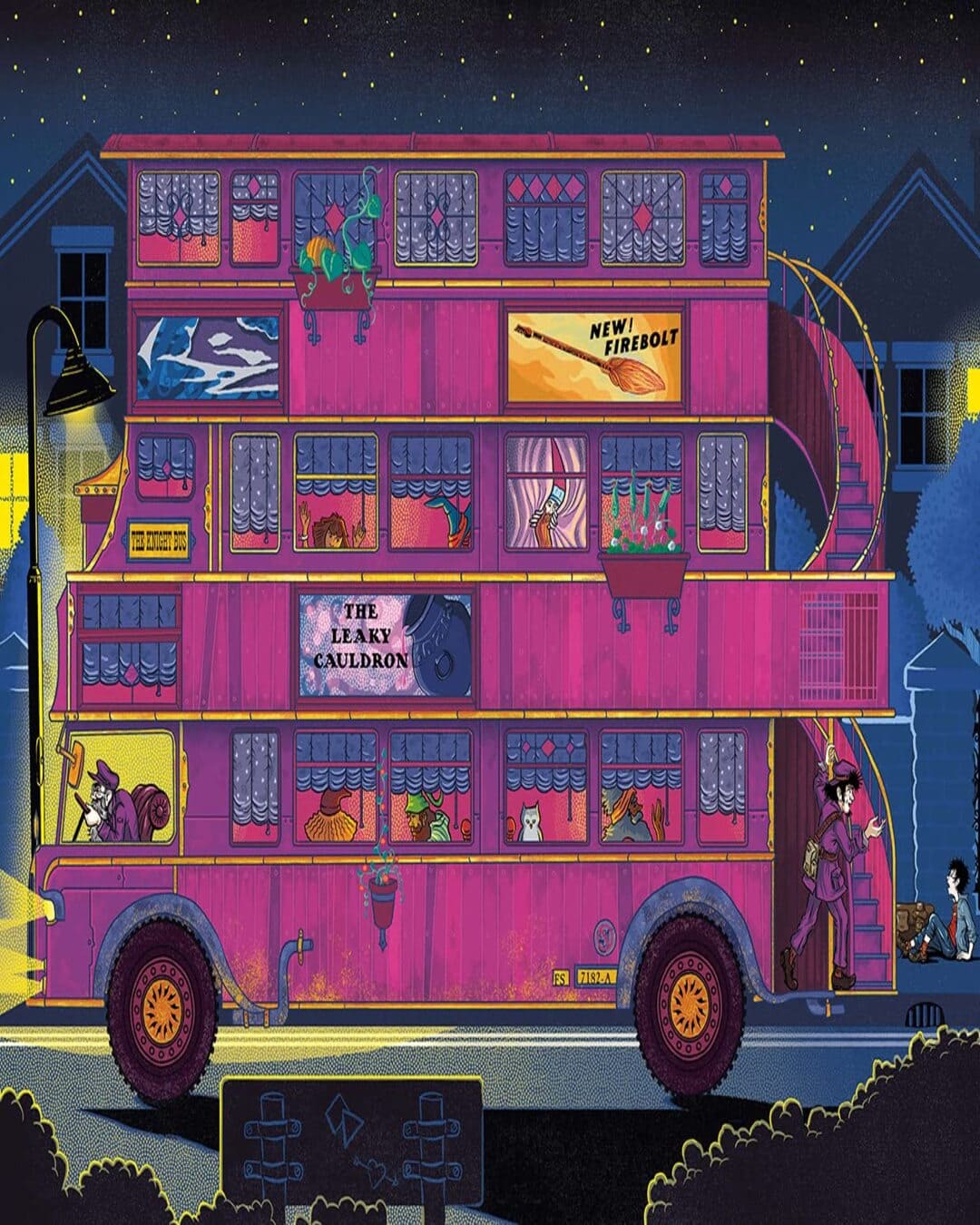 Harry Potter And The Prisoner Of Azkaban: Minalima Edition by J K Rowling [Hardcover] - versoz.com