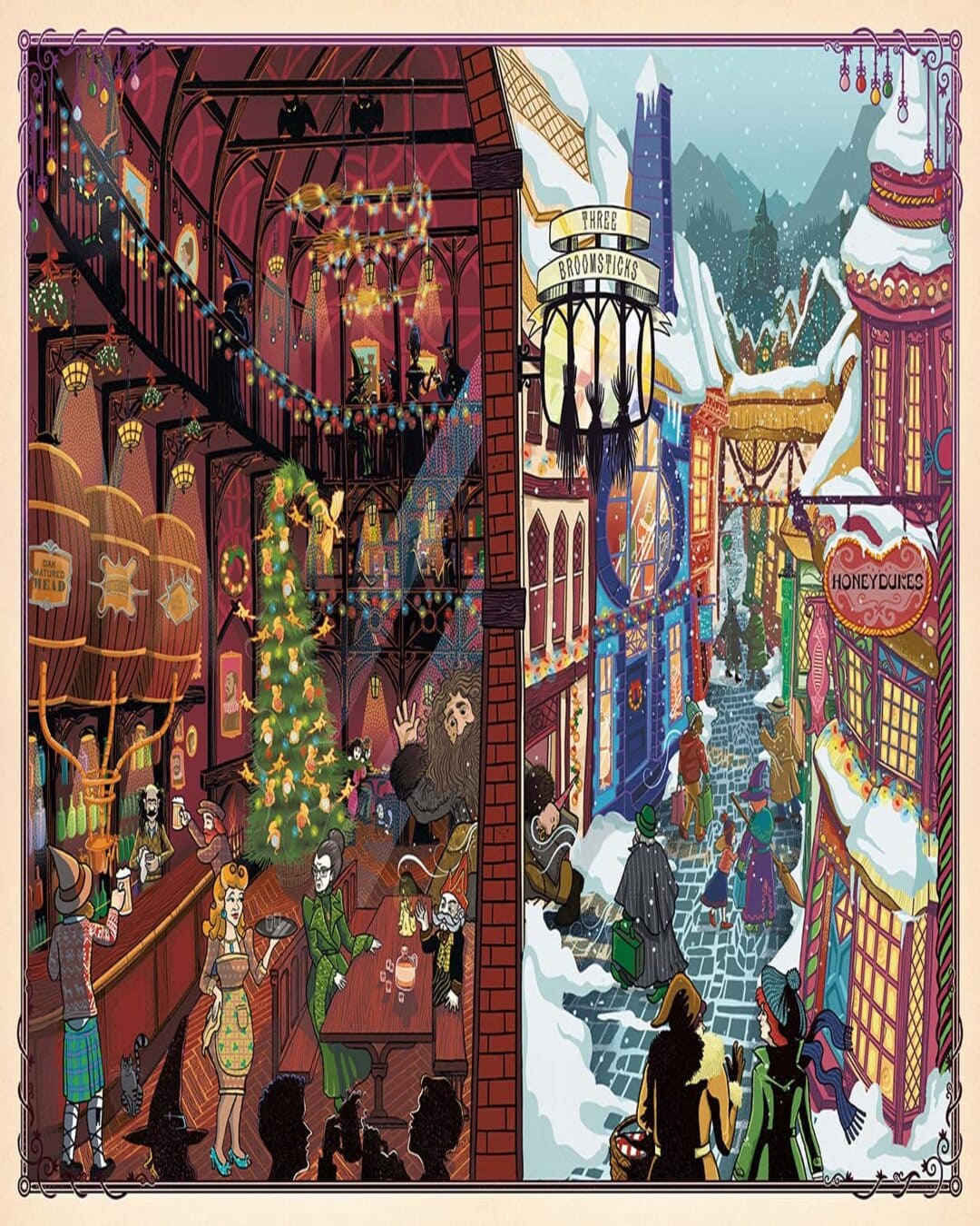 Harry Potter And The Prisoner Of Azkaban: Minalima Edition by J K Rowling [Hardcover] - versoz.com