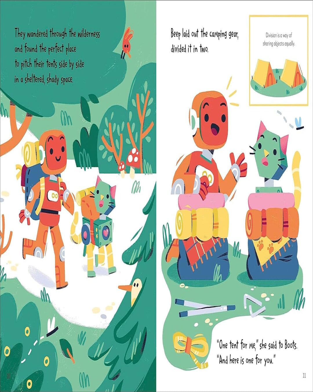 The Maths Adventurers Share a Camping Trip [Hardcover] - versoz.com