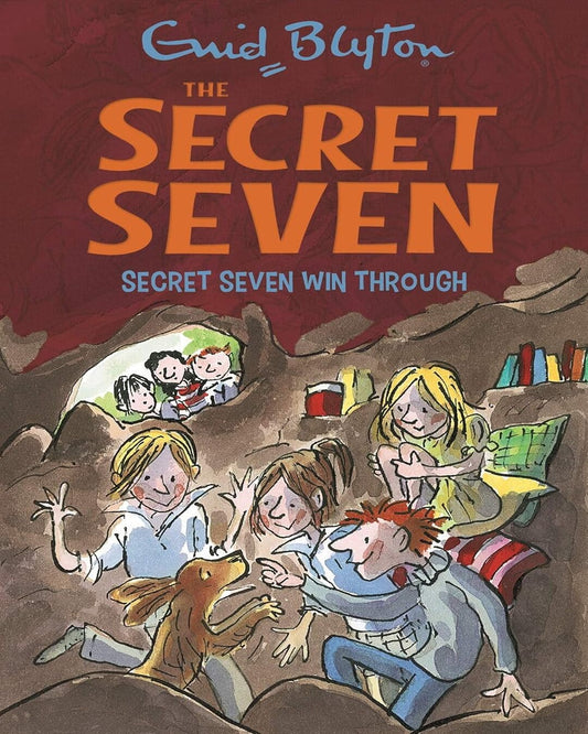 The Secret Seven : Secret Seven With Through by Enid Blyton [Paperback] - versoz.com