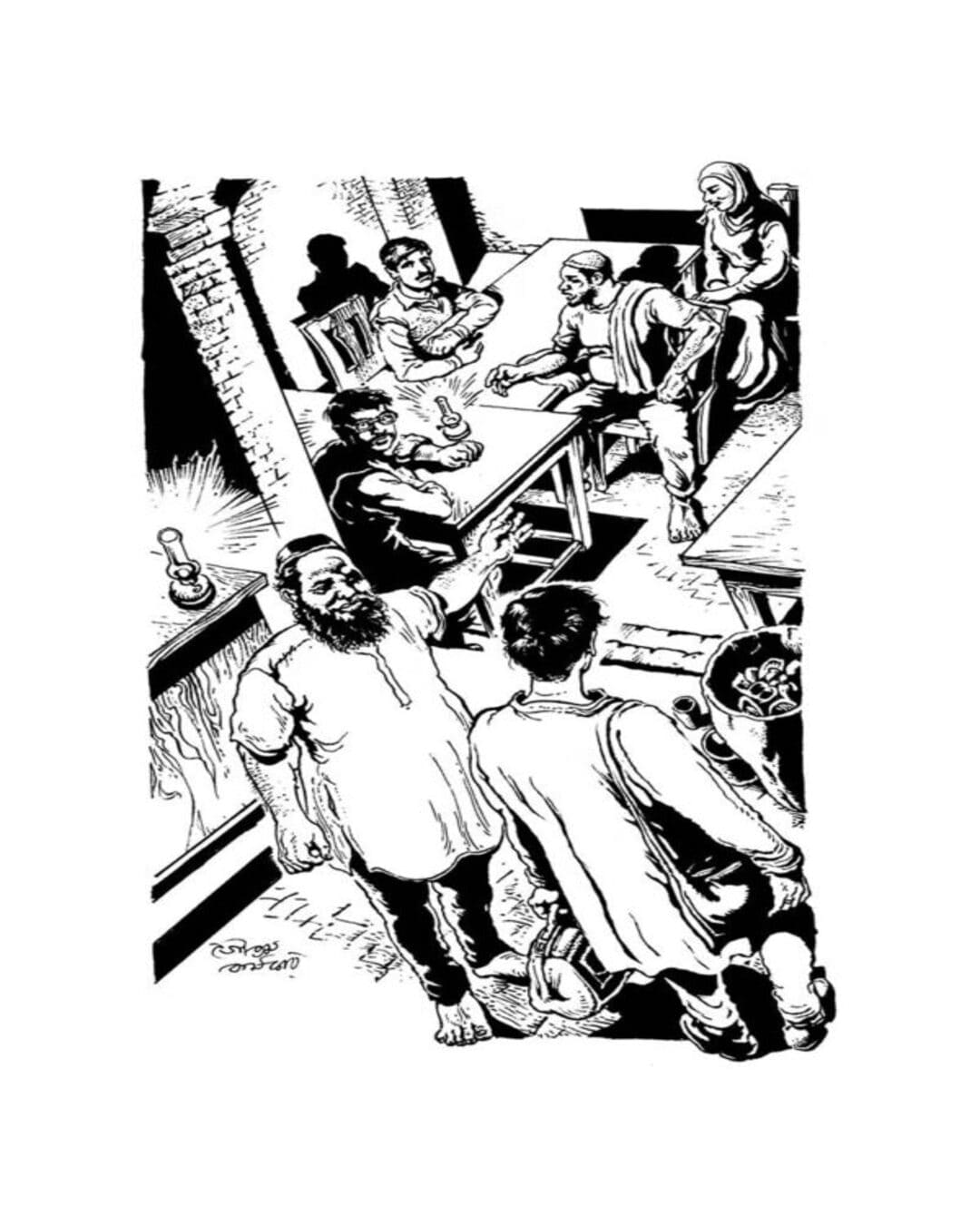 Adbhuture Bhater Hotel by Niaz Mehedi [Hardcover]