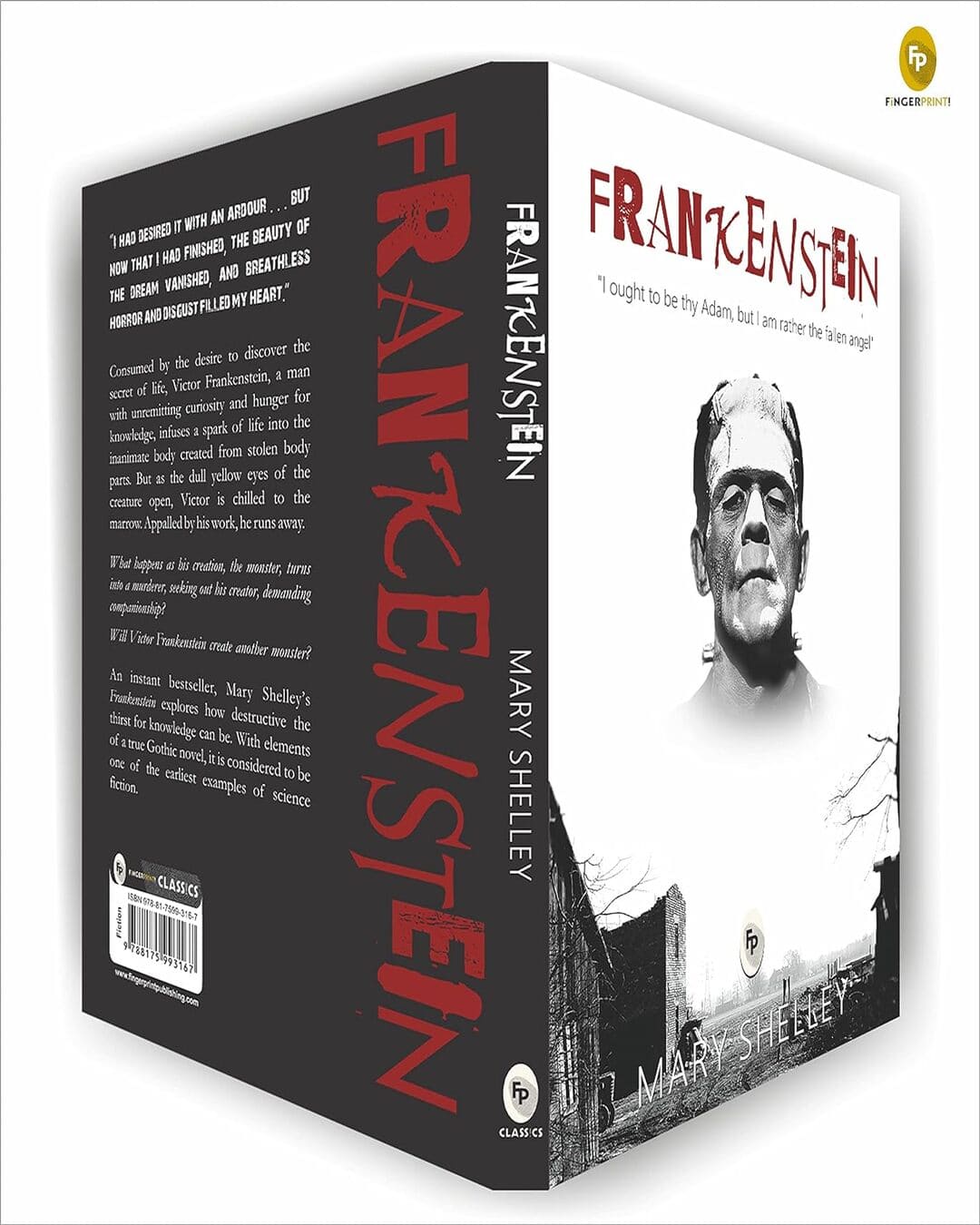 Frankenstein by Mary Shelley [Paperback] - versoz.com