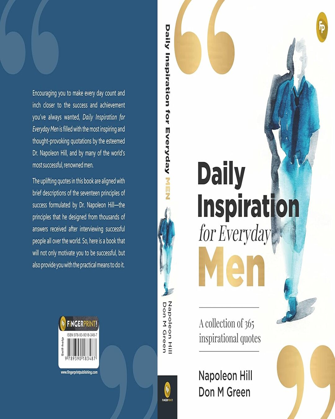 Daily Inspiration For Everyday Men: A Collection of 365 Inspirational Quotes by Napoleon Hill & Don M Green [Paperback] - versoz.com