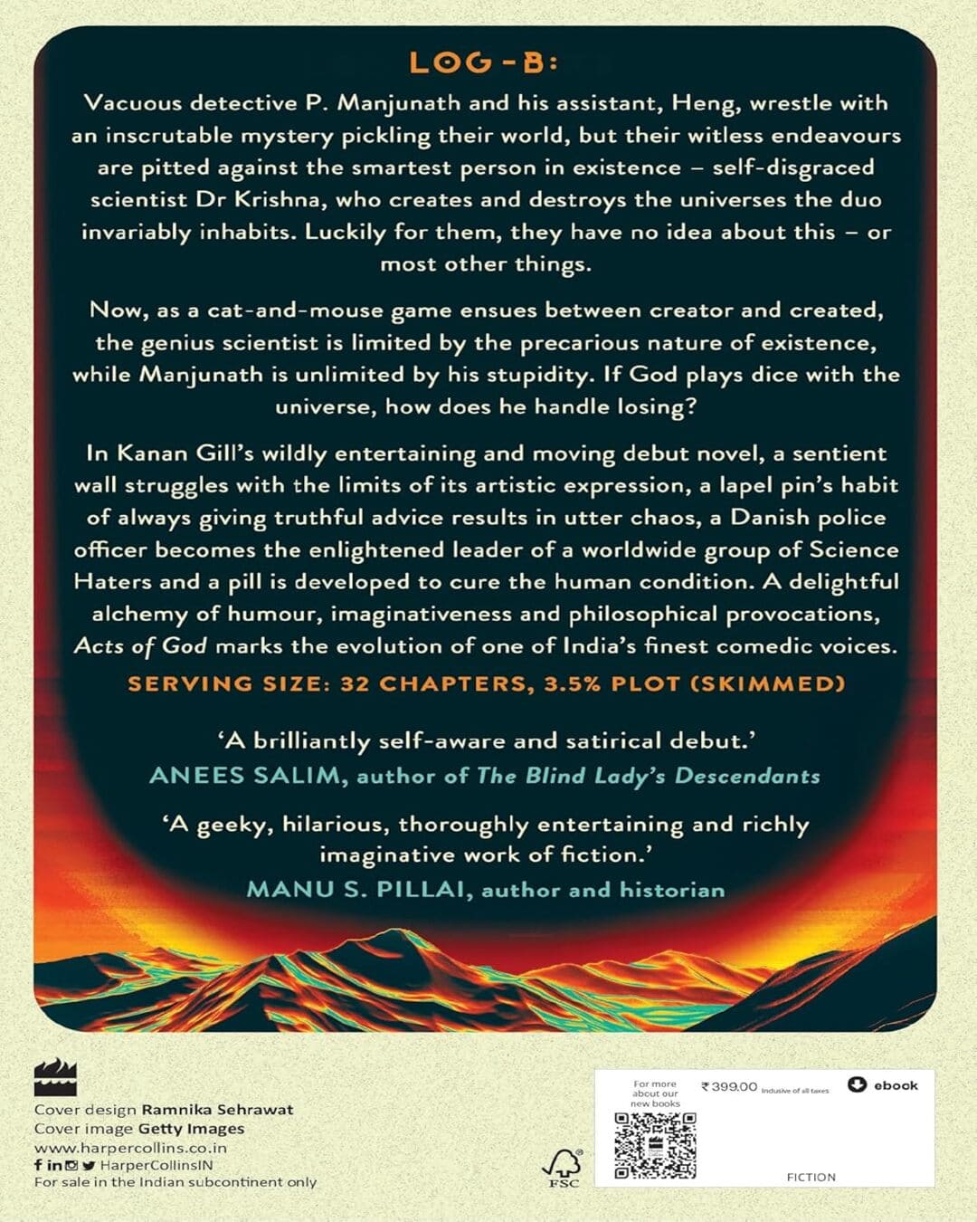 Acts of God by Kanan Gill [Paperback] - versoz.com