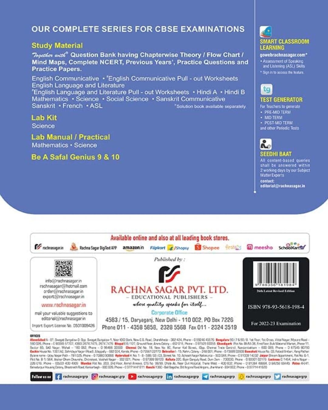 Together With CBSE Class 9 English Language Litrature Question Bank Study Material( Based On Latest [Paperback] - versoz.com