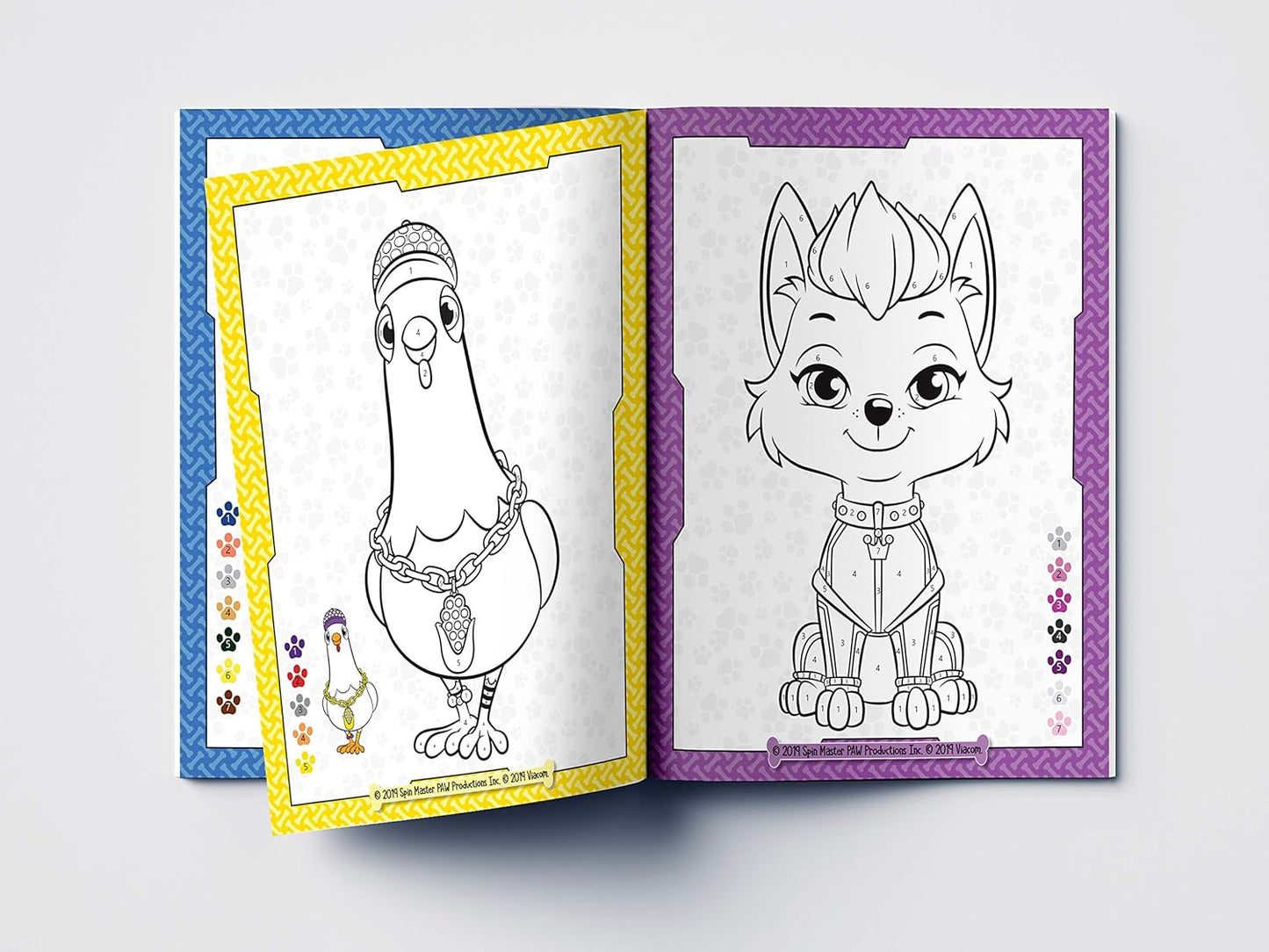 Pups to the Lookout: Paw Patrol, Color By Number Activity Book by Wonder House Books [Paperback]