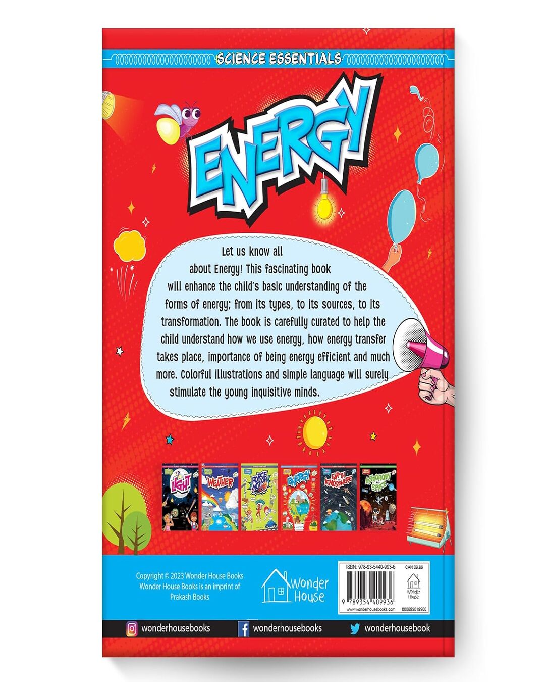 Science Essentials : Science Made Easy : Energy by Wonder House Books [Hardcover]