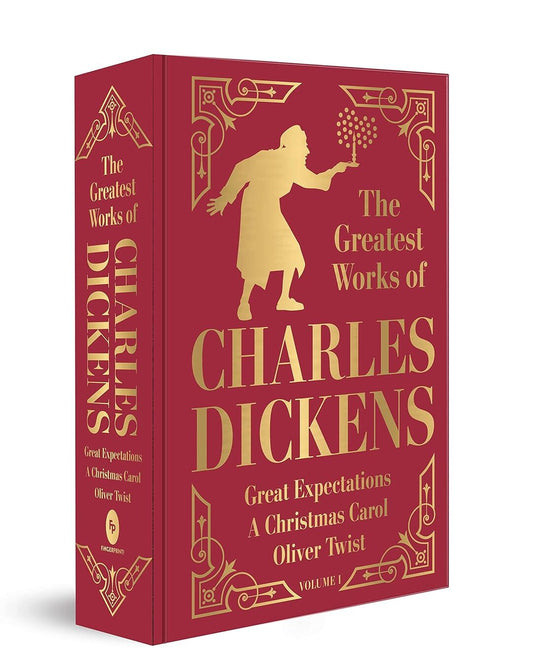 Greatest Works of Charles Dickens Vol 1 Great Expectations A Christmas Carol Oliver Twist (Deluxe Hardbound Edition) by Charles Dickens [Hardcover] - versoz.com
