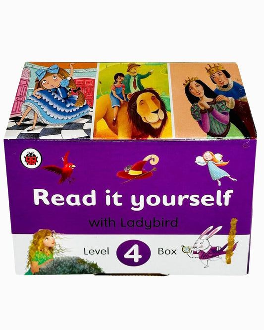 Ladybird Read It Yourself Tuck Box Level 4: 8 Books Box Set by Ladybird [Hardcover] - versoz.com