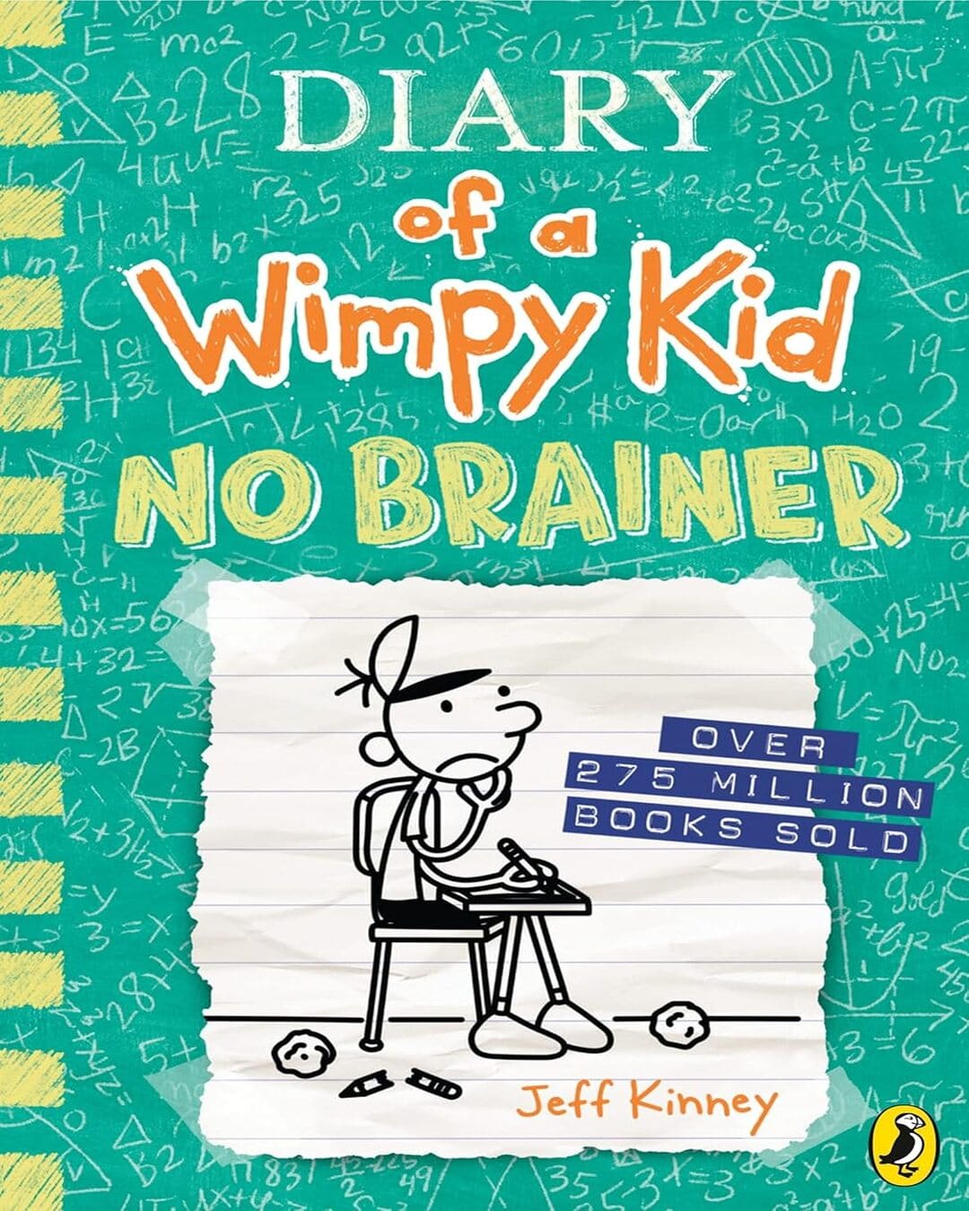 Diary of a Wimpy Kid : No Brainer by Jeff Kinney [Hardcover]