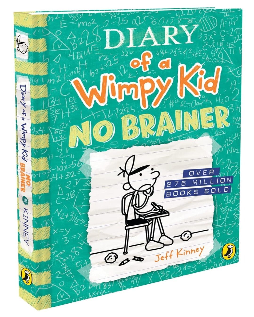 Diary of a Wimpy Kid : No Brainer by Jeff Kinney [Hardcover]